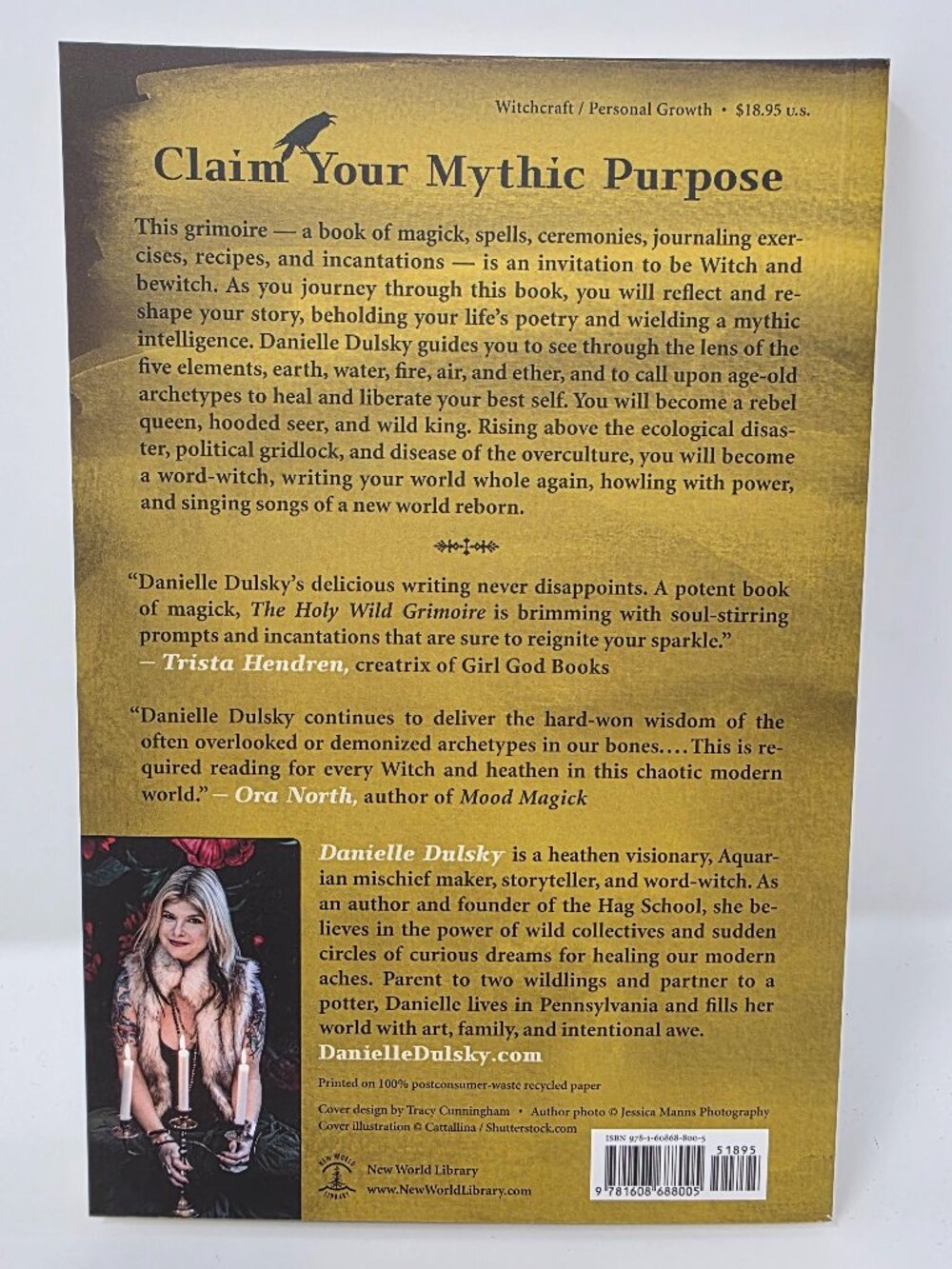 The Holy Wild Grimoire A Heathen Handbook - Danielle Dusky - Picture 2 of 2